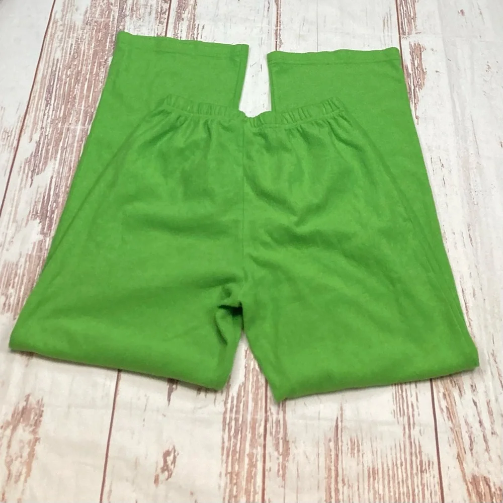 Minecraft Pajama Set Long Sleeve & Pants Green Sz 14/16